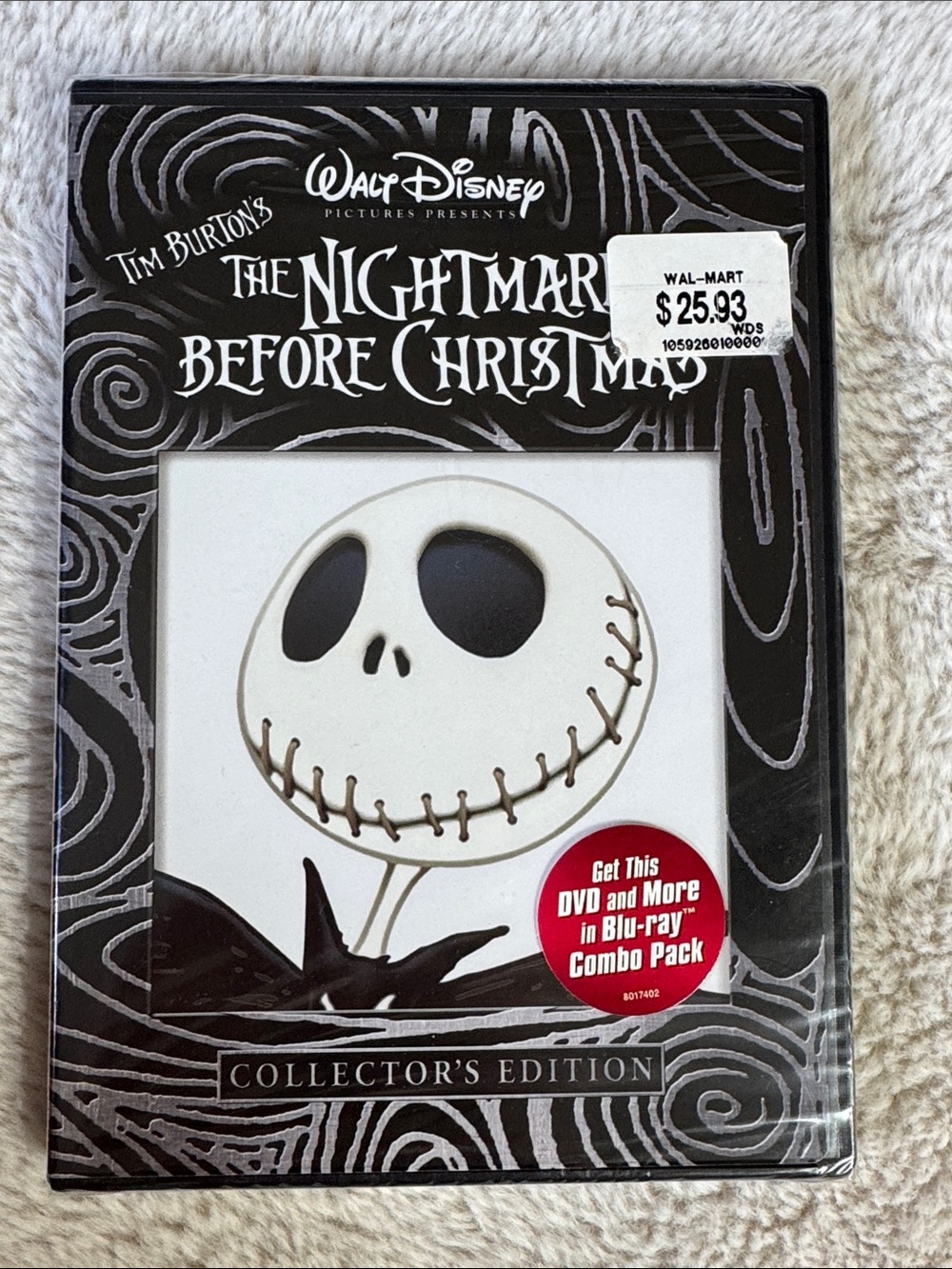 NEW Disney The Nightmare Before Christmas Collector's Edition DVD